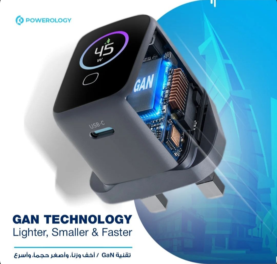 شارژر دیواری بدون کابل از برند POWEROLOGY مدل PWCUQC069