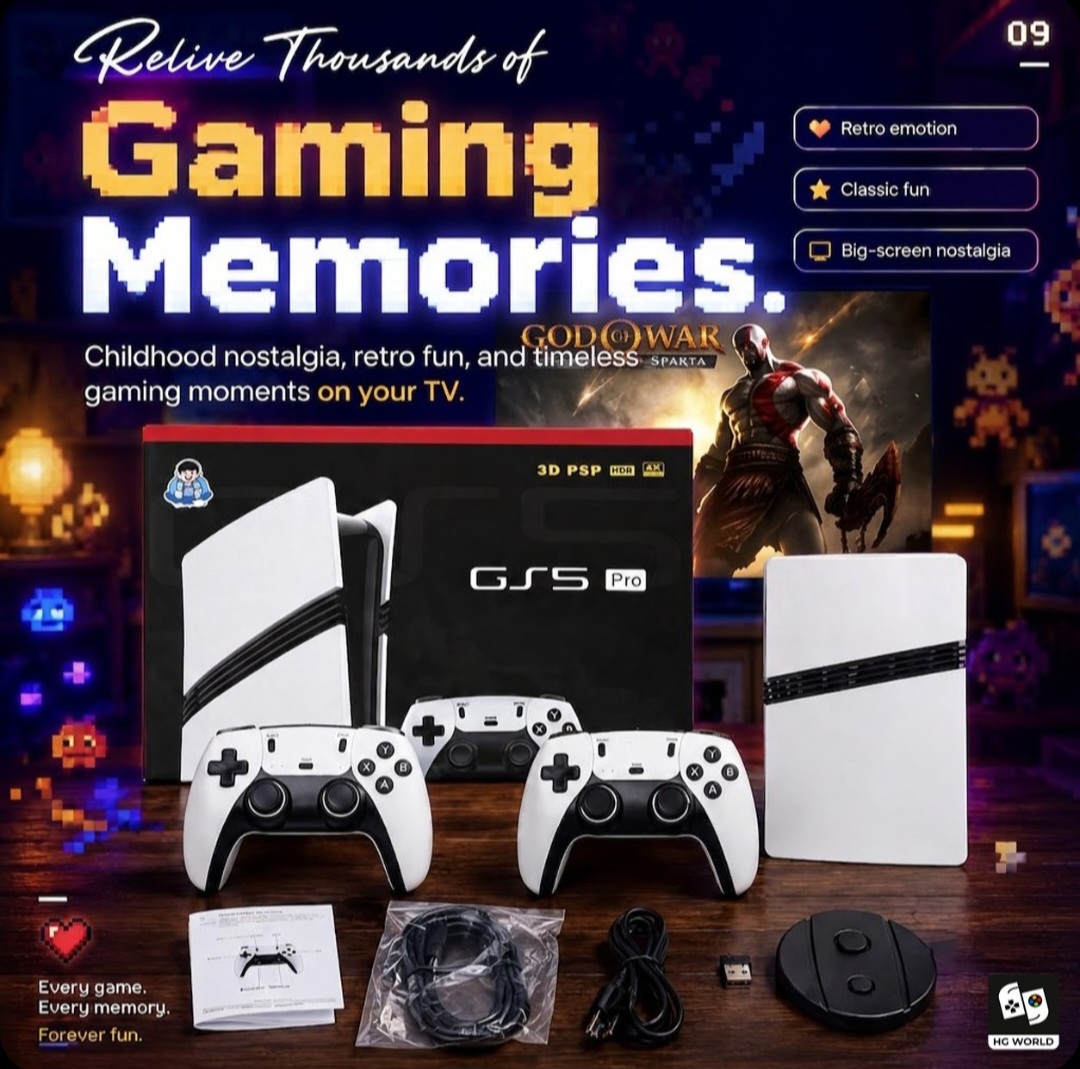 کنسول بازی GS5 ( Game Station2.4G Wirless Controller )