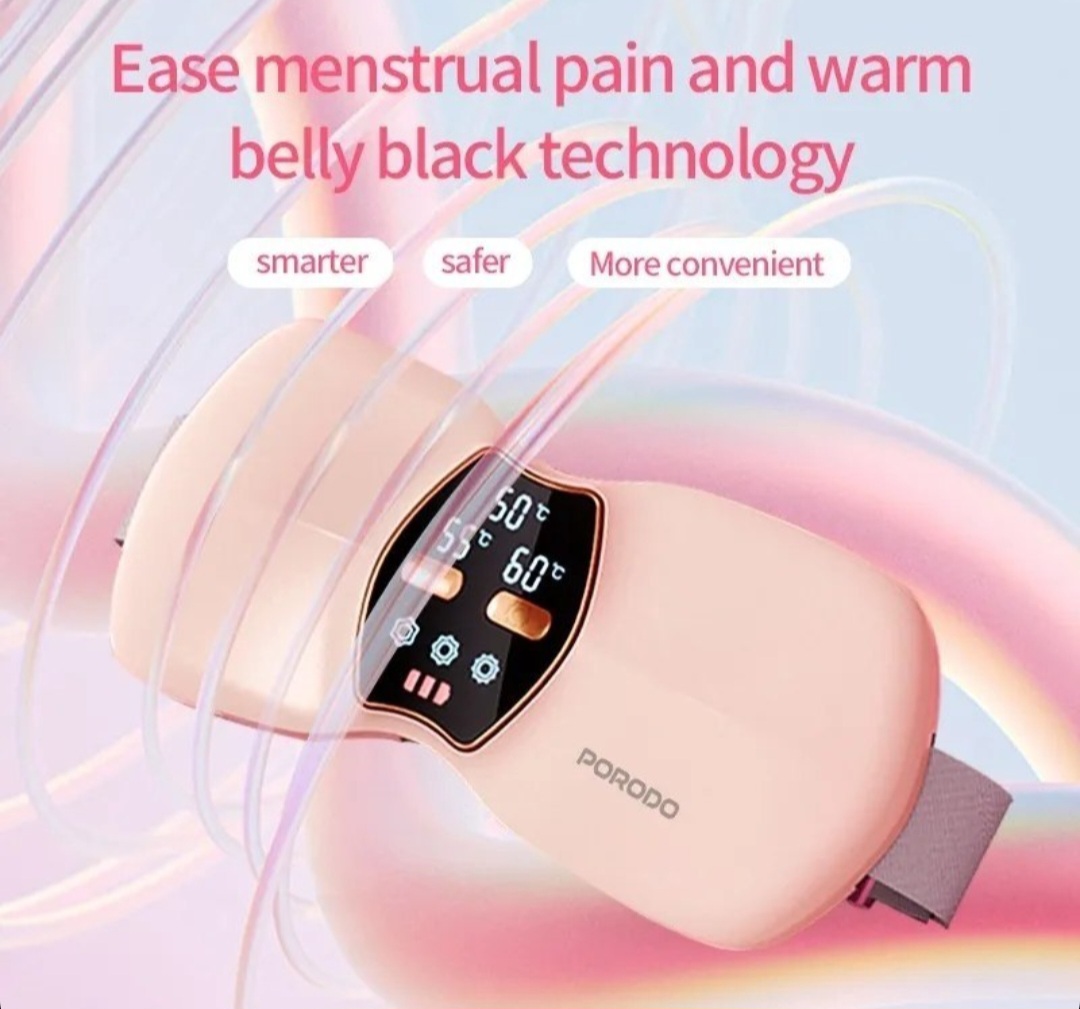 ماساژور قاعدگی شارژی پرودو مدل ( LFS 194 ) Porodo Cordless Heat Wave Massage Pad
