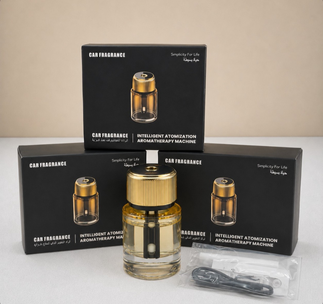 بخور لیزری کار فرگرنس طلایی ۱۶۰ میل اورجینال Car Fragrance