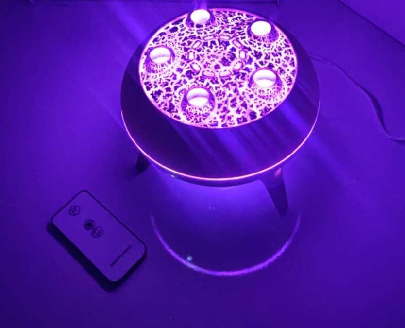 دستگاه رطوبت ساز وآروماتراپی طرح عروس دریایی jellyfish 780