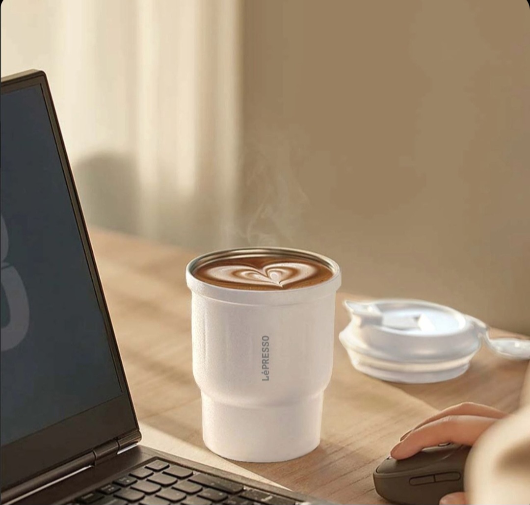 تراول ماگ دو جداره LePRESSO مدل Thermo Brew Insulated Tumbler ( LPCM450)