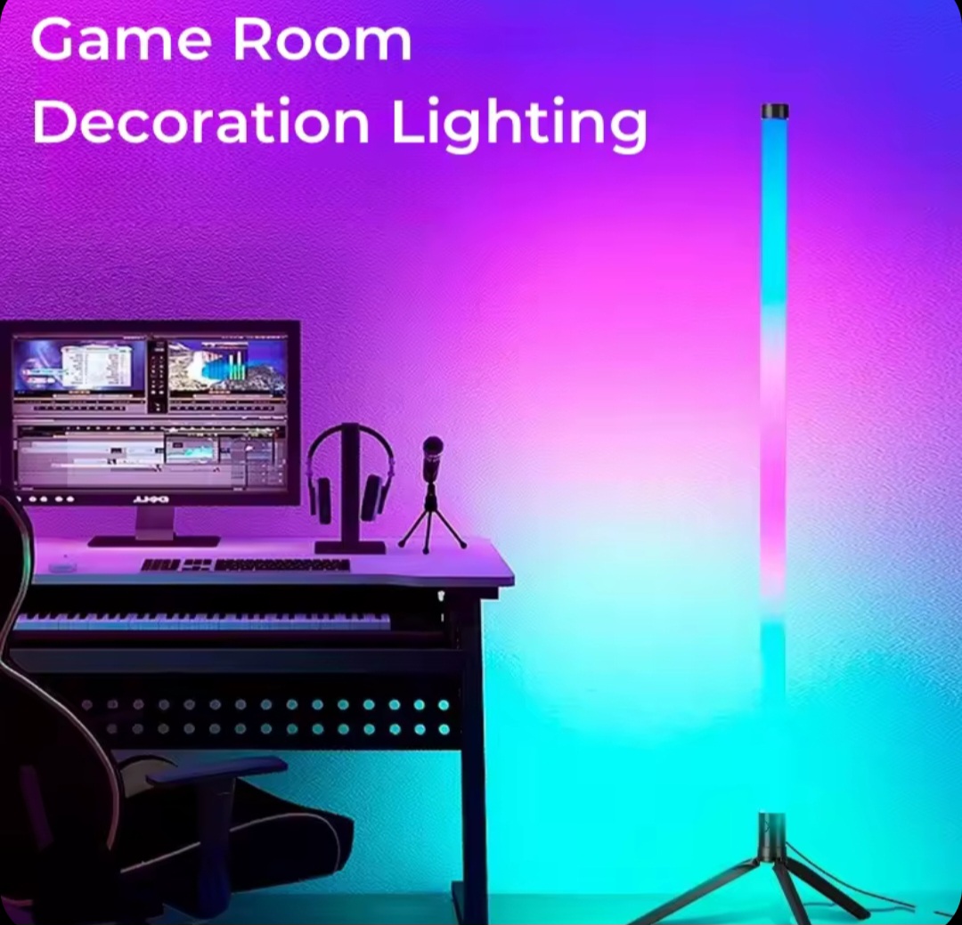 آباژور ایستاده اتاق گیمینگ ، فلور لامپ RGB HZ_012