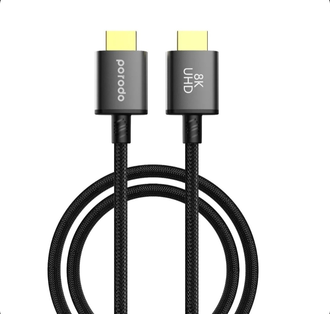 کابل HDMI کنفی PORODO مدل PD8KHDM3